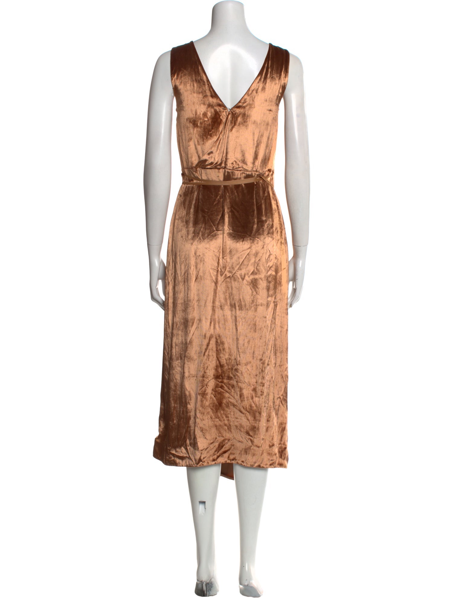 Vince Printed Long Dress